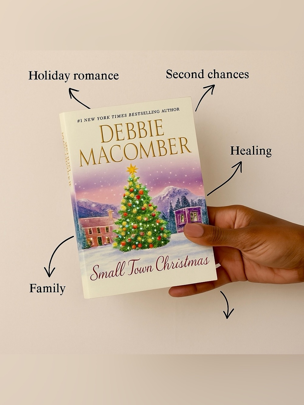 📚3 for $15 Small Town Christmas by Debbie Macomber‎ | Holiday Romance Paperback